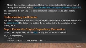 Resolving the meson Build Issue: How to Properly Link Libraries