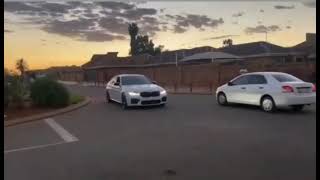 bmw M5 f90 drift street spinning