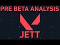 PRE VALORANT BETA Analysis - Jett the master of movement??