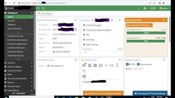01. How to Install FortiGate Firewall on VMware With Evaluation License