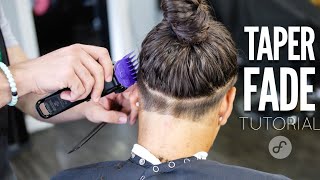 How to do a TAPER FADE - BARBER TUTORIAL