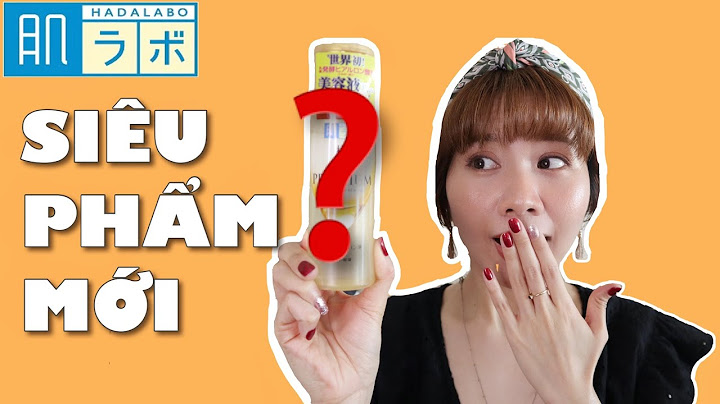 Lotion dưỡng ẩm hada labo review