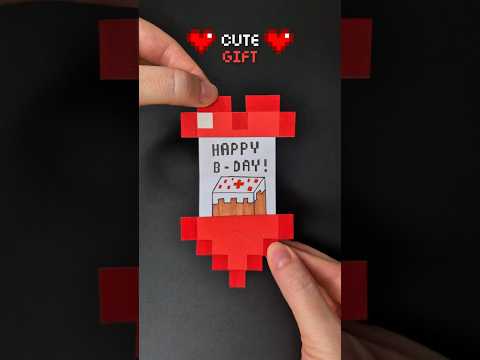 DIY Minecraft Heart