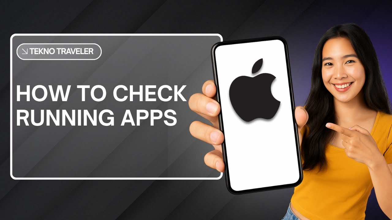 HOW TO CHECK RUNNING APPS ON IPHONE - YouTube