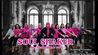 Soul Shaker Linedance || Gary O'Reilly(IRE)Nov 2024 ||Phrased High Intermediate || Yanti's Class Soul Shaker Linedance || Gary O'Reilly(IRE)Nov 2024 ||Phrased High Intermediate || Yanti's Class