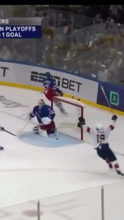 The New York Rangers Score A Goal Into Their Own Net nhl the-new-york-rangers-score-a-goal-into-their-own-net-nhl
