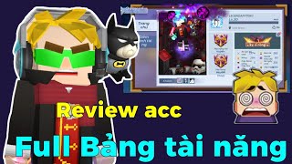 Lần Đầu Review Acc Full Bảng Talent Trong Bedwars//(Blockman Go)//By me #blockmango #bedwars