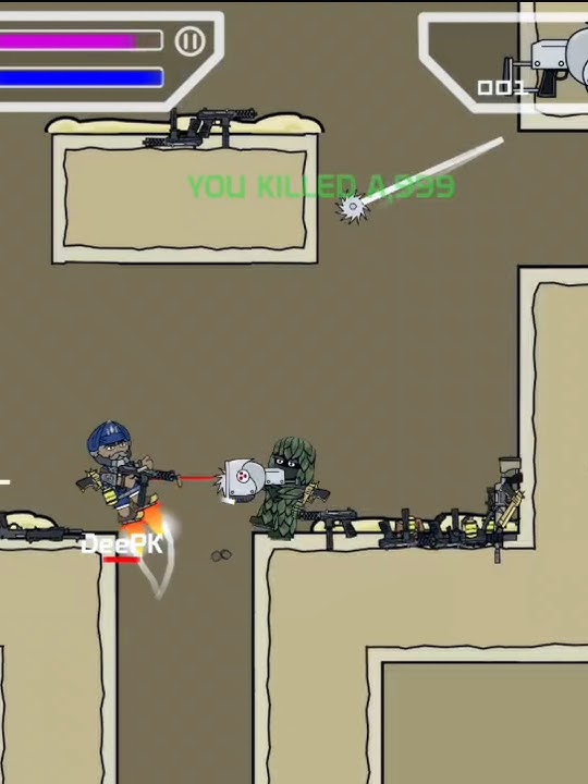 Mini Militia S Battle Master 😂 #trending #geming #viral
