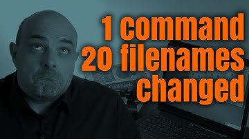 How to change the extension of many files at once - Yes, I Know IT ! Ep 04