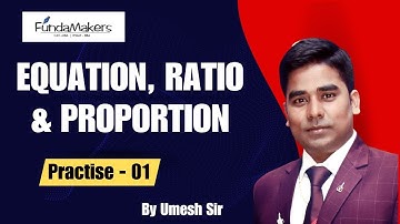 CAT Coaching: Equations, Ratio and  Proportion Practise 1 | #catcoaching #cat2023preparation