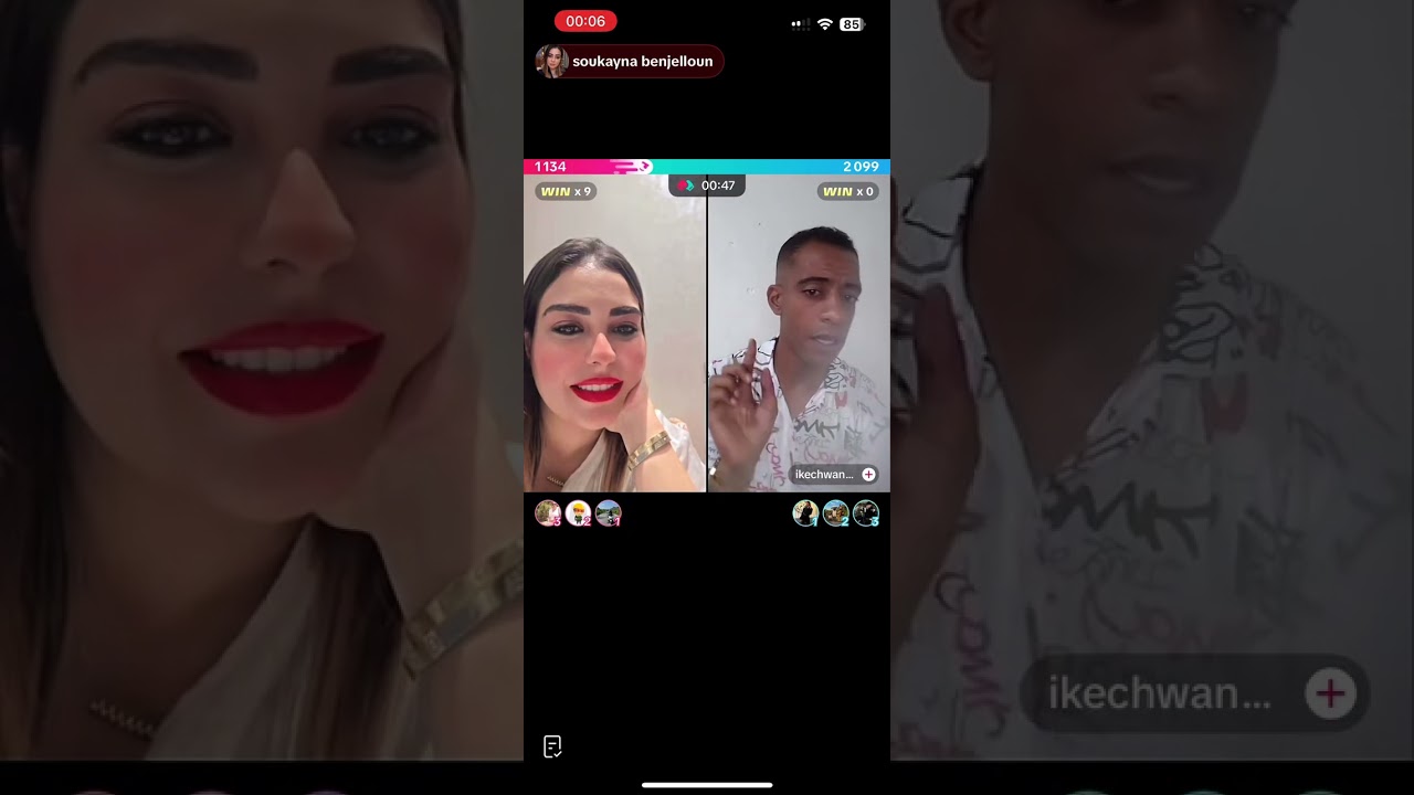 لايف سكينة بنجلون و اكشوان يصرح انا ماكانخافش 😱 الجزء التالت 😱