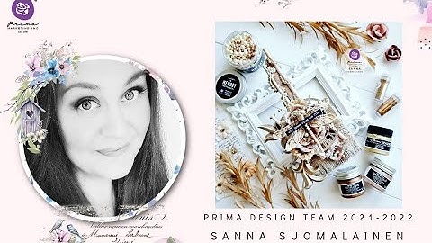 Mixed Media Tutorial "Altered Brush" For Prima Marketing Inc