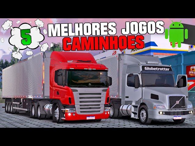 TOP 5 MELHORES JOGOS DE CAMINHÃO PARA ANDROID 2018!! 