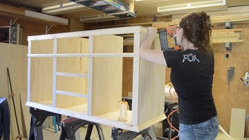 Building a Double Sink Bathroom Vanity - Part 1