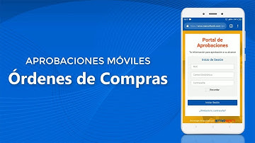 VIDEO de APROBACIONES MÓVILES de ÓRDENES de COMPRAS