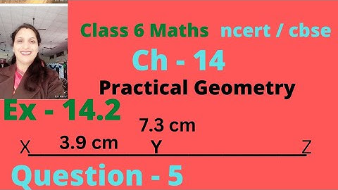 Question 5.  (Exercise 14.2 ) ( ch - 14 Practical Gemetry. # Class 6 maths ncert l cbse