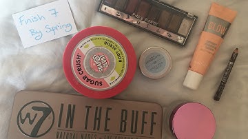 Finish 7 by Spring, Update 1!