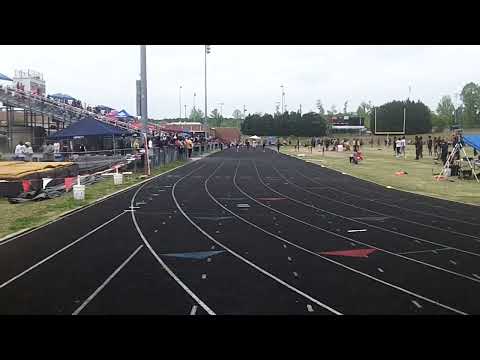 Guilford County Track and Field Meet on 4/30/2022 with the 100 Meter Run
