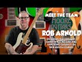 Meet the moore guitars team  rob arnold