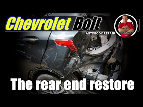 Chevrolet Bolt. The rear end restore. Ремонт задней части.