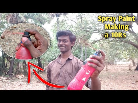 How to make a Paint Spray at 10rs | Spray Paint செய்வது எப்படி? | Agni Tamil