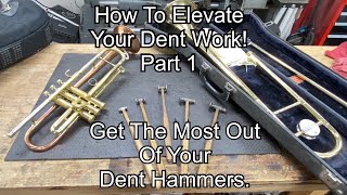 Elevate Your Dentwork! Pt1- band instrument repair- Ferree’s Tools- Wes Lee Music Repair