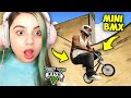 TESTANDO e FAZENDO MITAGENS MINI BMX vs MOTO MAIS RÁPIDA do MUNDO no GTA V!! (