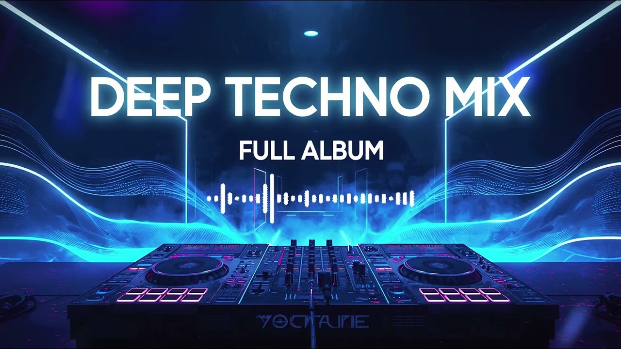 DEEP TECHNO MIX FULL ALBUM – dark hypnotic techno grooves, immersive underground dj experience