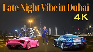 Just a Night Drive in Dubai 🚗 #tour #4k