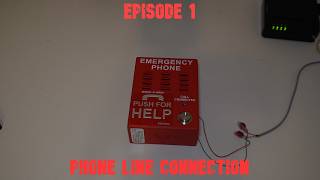 Viking E-1600A Emergency Phone tutorial | Ep. 1-phone line connection
