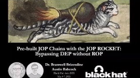 Pre-built JOP Chains with the JOP ROCKET: Bypassing DEP without ROP