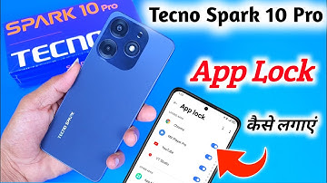 Tecno spark 10 pro app lock setting, How to lock apps in Tecno spark 10 pro, app lock setting