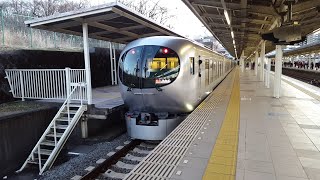 西武001系 001-E1F 入間市駅到着～発車 '20.02.01