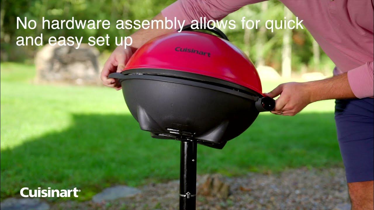 Cuisinart CEG-980 Outdoor Electric Grill with VersaStand — PREOWNED