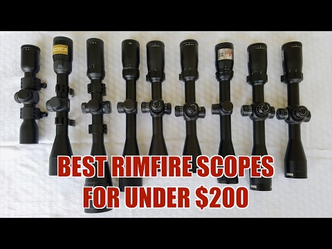 TOP RIMFIRE SCOPES FOR UNDER $200!