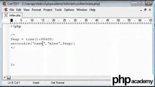 PHP Advance Tutorial 6 Cookies Part 1 in Hindi