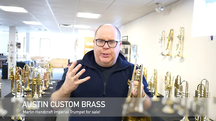 Late 1930's  Martin Handcraft Imperial Trumpet  for sale at ACB!