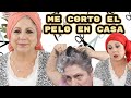 ME CORTO EL PELO EN CASA YO SOLA Y  QUEDA ASÍ // Makeupmasde40