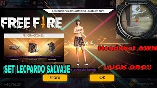 Consigo En Set De Leopardo Salvaje Free Fire Xdhpapuchi