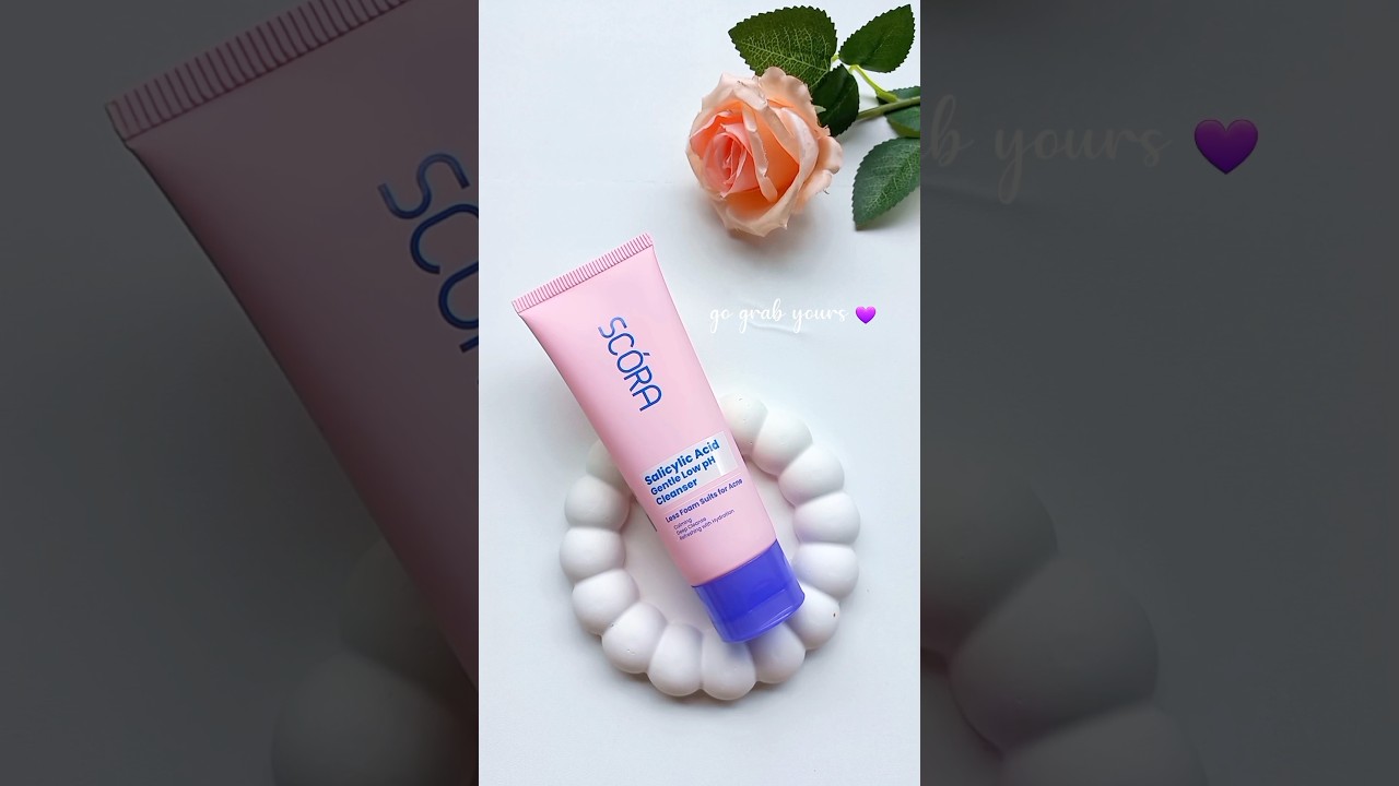 scora facial wash 💖💜 