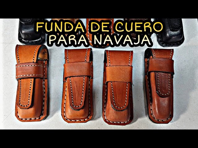 Funda Cuero Navaja para Cinturón, Funda Navaja