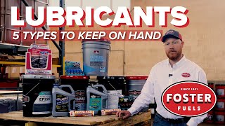 5 Types Of Lubricants You Should Keep On Hand | Foster Fuels