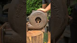 Does A 100-Year-Old Blacksmith's Blower Still Work? #Relaxing #Tools