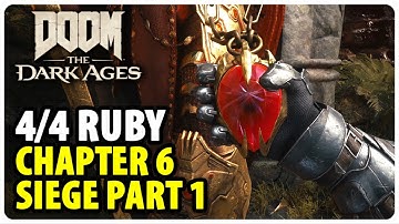 Chapter 6: Siege Part 1 - All Ruby Locations Guide | Doom The Dark Ages