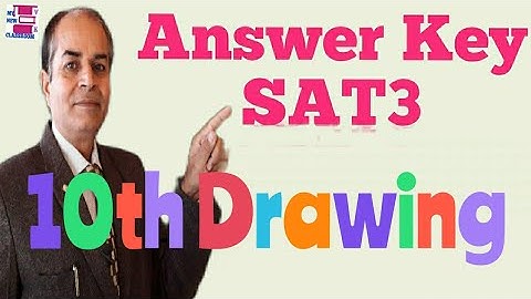 answer key drawing class 10 Sat3 solved by vijay kumar