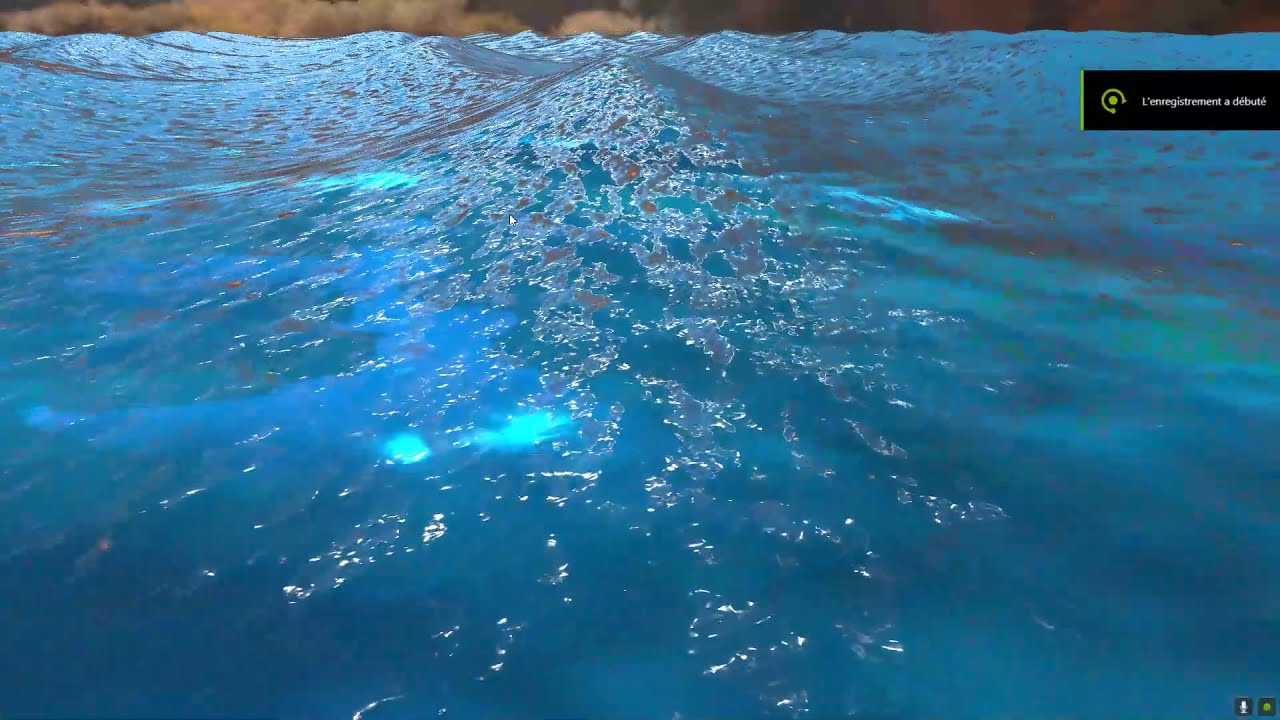 Ocean rendering: Basic waves rendering