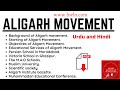 Aligarh movement and sir syeds contribution in it background starting and end with notes pdf