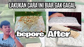 KUESELL !!! TEMPE BAU ASAM, JAMUR TIDAK MERATA INI SOLUSULINYA |
