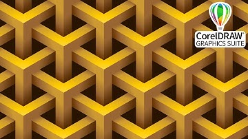 Pattern design | Hexagonal | Corel DRAW tutorials | 100