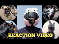 New reaction 2023  on bunny  helmet cover ktmduke chikubiker